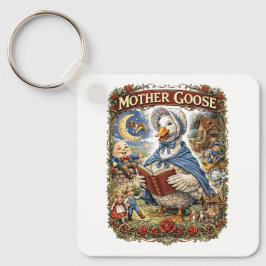 Moeder de Gans Sleutelhanger