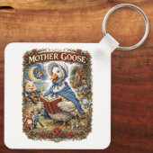 Moeder de Gans Sleutelhanger (Achterkant)