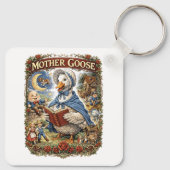 Moeder de Gans Sleutelhanger (Achterkant)