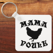 Moeder de Hen Sleutelhanger (Voorkant)