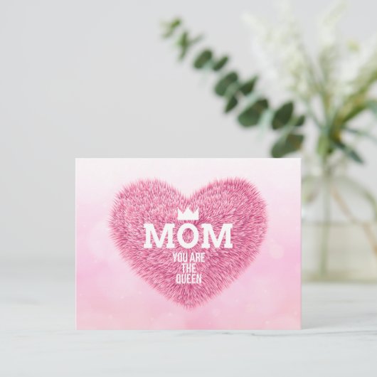 Moeder de Koningin Moederdag | Briefkaart (Staand voorkant)