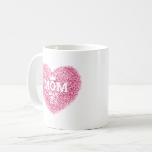 Moeder de Koningin Moederdag | koffie-Mok Koffiemok (Voorkant links)