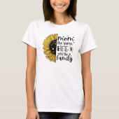 Moeder: De Koningin van de Bijen van Liefde - Moed T-shirt (Voorkant)