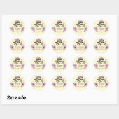 Moeder De Legende Moederdag Cadeau Ronde Sticker (Vel)