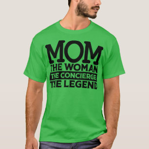 Moeder De vrouw De conciërge De1 T-shirt