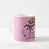 Moeder De Vrouw De Mythe De Legende Koffiemok (Voorkant links)