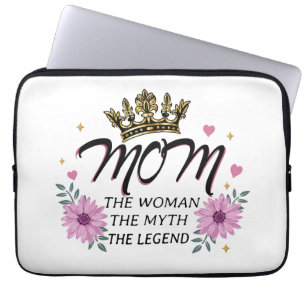 Moeder De Vrouw De Mythe De Legende Laptop Sleeve