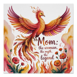Moeder: De Vrouw, De Mythe, De Legende Perfect Poster