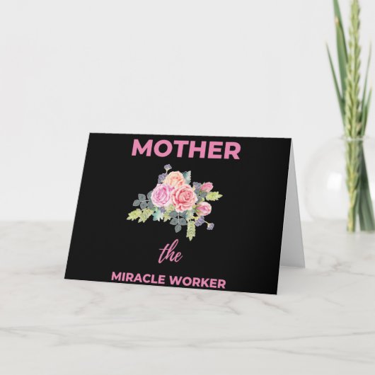 Moeder de wonderdoener kaart (Voorkant)