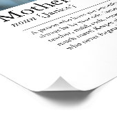 Moeder Definitie Foto Foto Afdruk (Hoek)