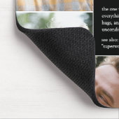 Moeder Definitie Grappig & oprecht Familie Foto Muismat (Hoek)