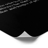 Moeder Definition Black Poster (Hoek)