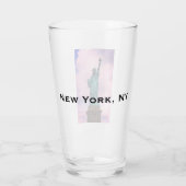 Moeder der Ballingen Dame Liberty-standbeeld - NYC Glas (Achterkant)