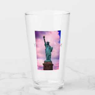 Moeder der Ballingen Dame Liberty-standbeeld - NYC Glas