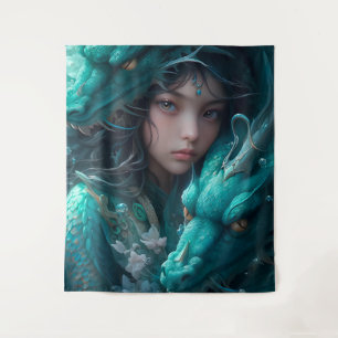 Moeder der Draken Wandkleed