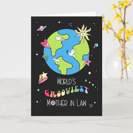 Moeder der Moeders Moederdag kaart (Gele Bloem)