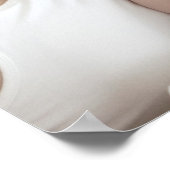 Moeder die borstvoeding geeft baby 2 poster (Hoek)