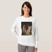 Moeder die borstvoeding geeft t-shirt (Voorkant volledig)