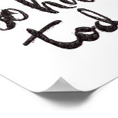 Moeder die hard werkt heeft wijn nodig - grappig p poster (Hoek)