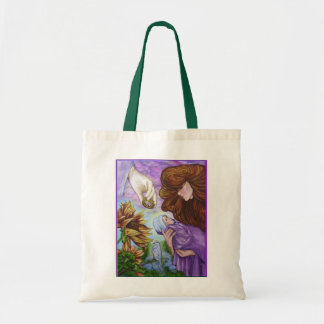 Moeder die kind vasthoudt tote bag