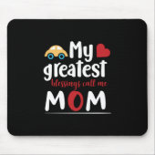 Moeder die mijn grootste zegels geeft, noem me mam muismat (Voorkant)