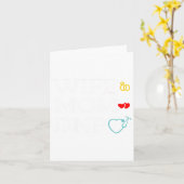 Moeder DNP Schattige Doctor of Nursing Praktijk Af Kaart (Gele Bloem)