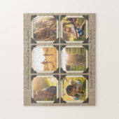 Moeder Dochter Aangepast Instagram Fotoraster Legpuzzel (Verticaal)