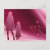 Moeder - Dochter Briefkaart (Voorkant)