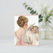 moeder dochter briefkaart (Staand voorkant)