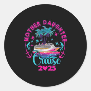 Moeder Dochter Cruise 2025 Familie Moeder Dochter Ronde Sticker
