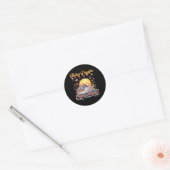 Moeder Dochter Cruise Squad 2025 Grappige Moeder M Ronde Sticker (Envelop)