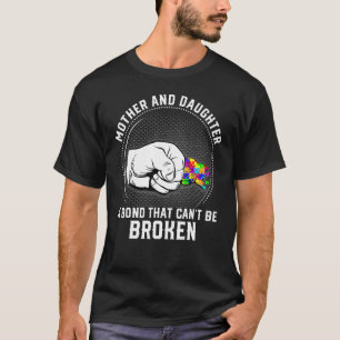 Moeder Dochter Een Band Die Niet Gebroken Kan Word T-shirt