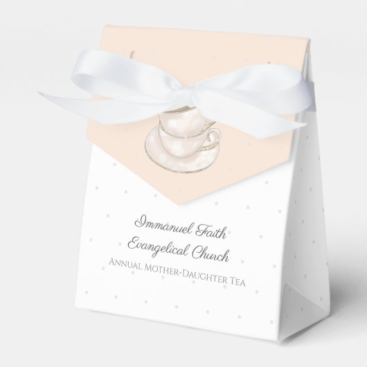 Moeder Dochter Elegant Party Favors Women Bedankdoosjes (Voorkant Zijde)