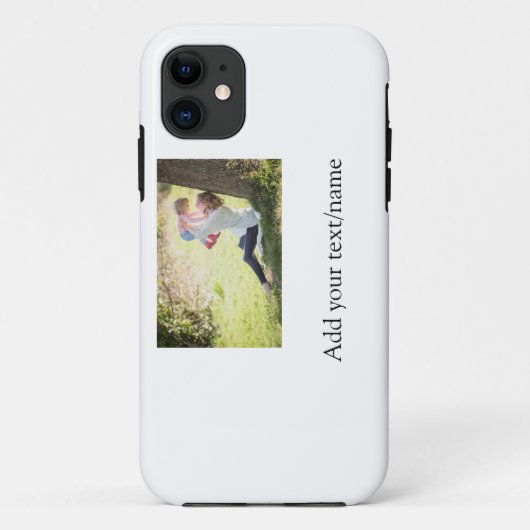 Moeder dochter familie foto naam toevoegen afbeeld Case-Mate iPhone case (Achterkant)