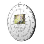 Moeder dochter familie foto naam toevoegen afbeeld dartbord (Voorkant Rechts)