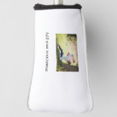 Moeder dochter familie foto naam toevoegen afbeeld golfheadcover (Draai 90)