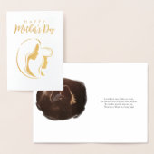 Moeder & Dochter | Illustratie | Moederdag Folie Kaarten (Display)