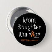 Moeder Dochter Krijger...CRPS Ronde Button 7,6 Cm (Voorkant /achterkant)