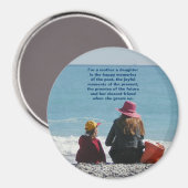 Moeder & Dochter Magneet (Voorkant / Achterkant)