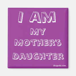 Moeder Dochter Quote Magneet