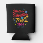 Moeder Dochter Reis 2024 Zomer Familie Matching Blikjeskoeler (Achterkant)