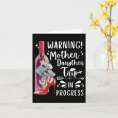 Moeder Dochter Reis 2025 Familie Moeder Matching V Kaart (Gele Bloem)