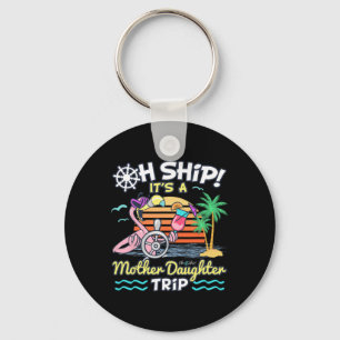 Moeder Dochter Reis Matching Moeder Dochter Cruise Sleutelhanger