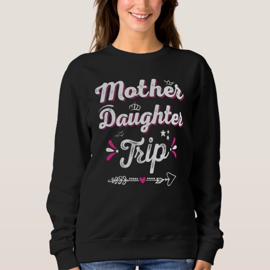 Moeder Dochter Reis T-shirt En Moeder Dochter Mat (Voorkant)