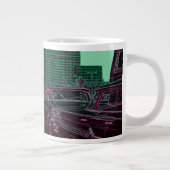 Moeder Dochter Shopping Michigan Ave Chicago 1961 Grote Koffiekop (Rechts)