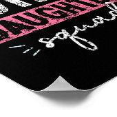 Moeder Dochter Squad Matching Moeder Dochter Poster (Hoek)