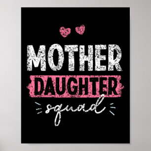 Moeder Dochter Squad Matching Moeder Dochter Poster