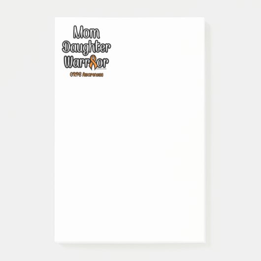Moeder Dochter Warrior...CRPS Post-it® Notes (Voorkant)