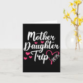Moeder Dochterreis 2025 Familie Vakantie Mama Daug Kaart (Gele Bloem)