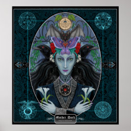 Moeder Donker. Poster